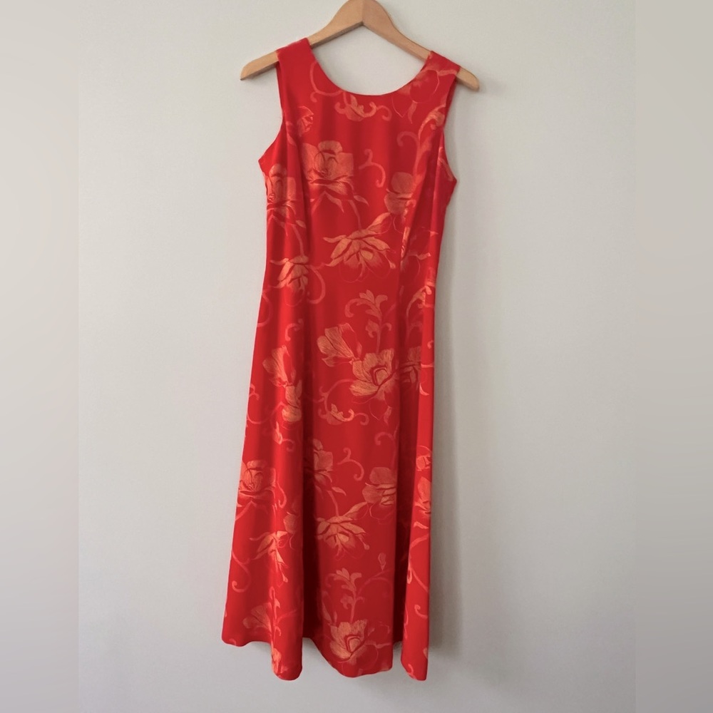 Pat Argenti Floral Dress Size 8